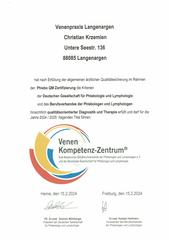 VKZ - Venenkompetenz-Zentrum 2024-2025